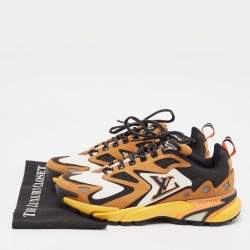 Louis Vuitton Multicolor Mesh and Suede Runner Tatic Sneakers Size 41