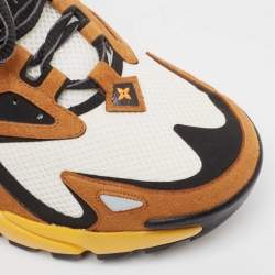 Louis Vuitton Multicolor Mesh and Suede Runner Tatic Sneakers Size 41
