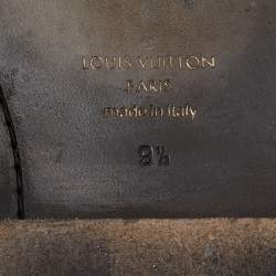 Louis Vuitton Brown Crocodile Leather Foch Sandals Size 43.5