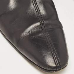 Louis Vuitton Black Damiere Leather Lace Up Derby Size 42.5