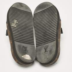 Pre Owned Louis Vuitton Monogram Canvas Easy Mules Size 44