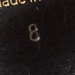 مملوكة مسبقًا Louis Vuitton Brown Monogram Leather Slip On Loafers Size 42