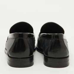 Louis Vuitton Damier Graphite Canvas and Leather Major Loafers Size 39