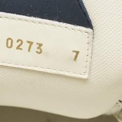 Louis Vuitton Navy Blue Mesh and Suede LV Skate Sneakers Size 41