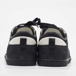 Louis Vuitton Damier Graphite Fabric and Leather Low Top Sneakers Size 40.5