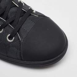 Louis Vuitton Damier Graphite Fabric and Leather Low Top Sneakers Size 40.5