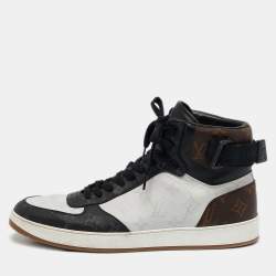 Louis Vuitton Multicolor Monogram Canvas and Leather Rivoli Sneakers Size 43.5
