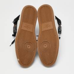 Louis Vuitton Multicolor Monogram Canvas and Leather Rivoli Sneakers Size 43.5