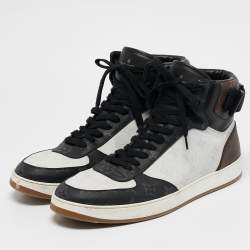 Louis Vuitton Multicolor Monogram Canvas and Leather Rivoli Sneakers Size 43.5