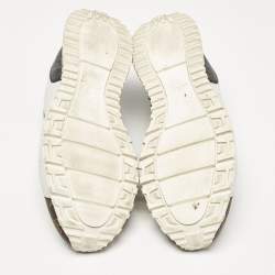 Louis Vuitton Brown/White Monogram Canvas Runaway Sneakers Size 42.5