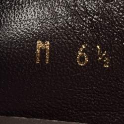 Louis Vuitton Brown Monogram Canvas Driver Loafers Size 40.5