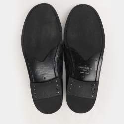 Louis Vuitton Damier Graphite Canvas and Leather Major Loafers Size 42