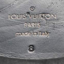 Louis Vuitton Damier Graphite Canvas and Leather Major Loafers Size 42