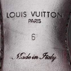 Louis Vuitton Black Leather Griffith Loafers Size 40