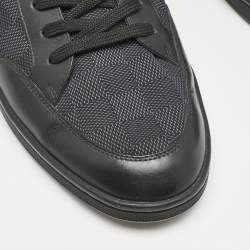 Louis Vuitton Damier Graphite Nylon and Leather Offshore Sneakers Size 42.5