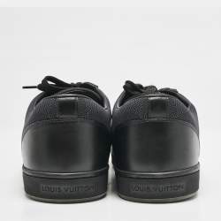 Louis Vuitton Damier Graphite Nylon and Leather Offshore Sneakers Size 42.5