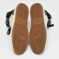 Louis Vuitton Multicolor Monogram Canvas and Leather Rivoli Sneakers Size 40.5