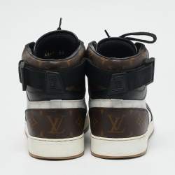 Louis Vuitton Multicolor Monogram Canvas and Leather Rivoli Sneakers Size 40.5