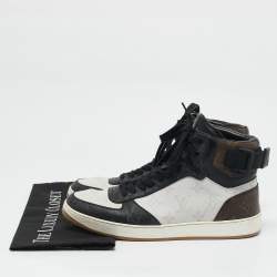 Louis Vuitton Multicolor Monogram Canvas and Leather Rivoli Sneakers Size 40.5