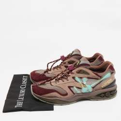 Louis Vuitton Multicolor Suede and Mesh LV Trail Sneakers Size 43