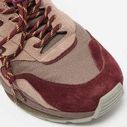 Louis Vuitton Multicolor Suede and Mesh LV Trail Sneakers Size 43