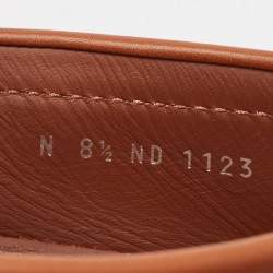 Louis Vuitton Blue/Brown Suede Hockenheim Loafers Size 42.5