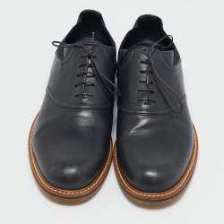 Louis Vuitton Black Leather  Lace Up Oxford Size 44.5