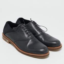 Louis Vuitton Black Leather  Lace Up Oxford Size 44.5