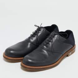 Louis Vuitton Black Leather  Lace Up Oxford Size 44.5