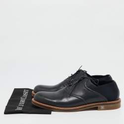 Louis Vuitton Black Leather  Lace Up Oxford Size 44.5