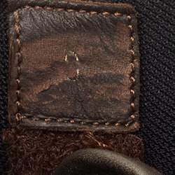 Louis Vuitton Monogram Canvas and Nylon Honolulu Slide Sandals Size 42