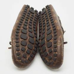 Louis Vuitton Monogram Canvas Arizona Loafers Size 43.5