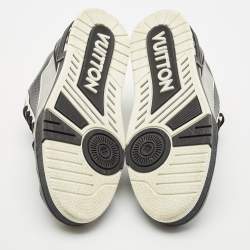 Louis Vuitton Multicolor Leather and Suede Star Trail Lace Up Sneakers Size 40