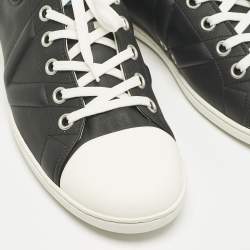 Louis Vuitton Damier Graphite Nylon and Leather Baseball Low Top Sneakers Size 42