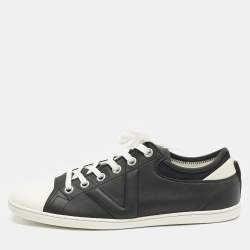 Louis Vuitton Damier Graphite Nylon and Leather Baseball Low Top Sneakers Size 42