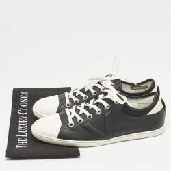 Louis Vuitton Damier Graphite Nylon and Leather Baseball Low Top Sneakers Size 42