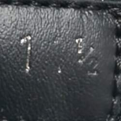 Louis Vuitton Black Suede and Leather LV Trainer Sneakers Size 45.5