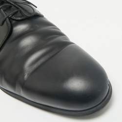 Louis Vuitton Black Leather Lace Derby Size 44.5