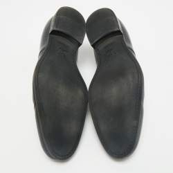 Louis Vuitton Black Leather Lace Derby Size 44.5