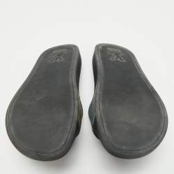  Louis Vuitton Multicolor Iridescent Monogram Rubber Waterfront Slides Size 41