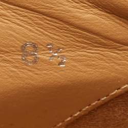 Pre Owned Louis Vuitton Black Suede Slip On Espadrilles Size 42.5