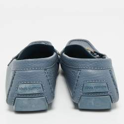 مملوكة مسبقًا حذاء لوفرز لوي فيتون مونتي كارلو جلد أسود مقاس 40