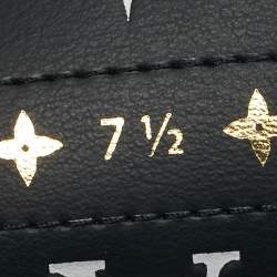 Pre Owned حذاء رياضي لويس فويتون شارلي قماش أبيض وجلد برباط مقاس 41.5