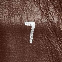 Pre Owned Louis Vuitton Brown Croc Embossed Leather Front Row High Top Sneakers Size 41