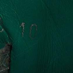 Pre Owned Louis Vuitton Grey Wool and Damier Graphite Canvas Low Top Sneakers Size 44