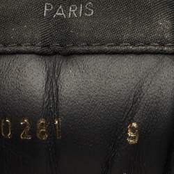 Pre Owned حذاء رياضي لوي فيتون قماش وجلد رمادي/أسود عنق منخفض مقاس 43