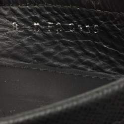 Pre Owned Louis Vuitton Black Leather Monte Carlo Loafers Size 42