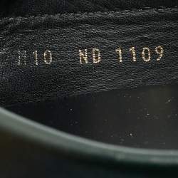 Pre Owned Louis Vuitton Black Leather Monte Carlo Loafers Size 44