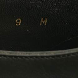 Pre Owned Louis Vuitton Black Epi Leather Double Buckle Monk Strap Size 43