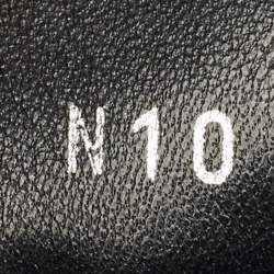 Pre Owned Louis Vuitton Navy Blue Fabric and Leather Hockenheim Loafers Size 44